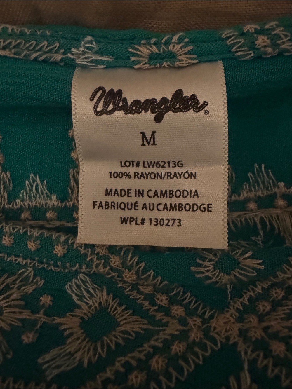 Women’s Wrangler Short-Sleeved Blouse - Picture 6 of 6